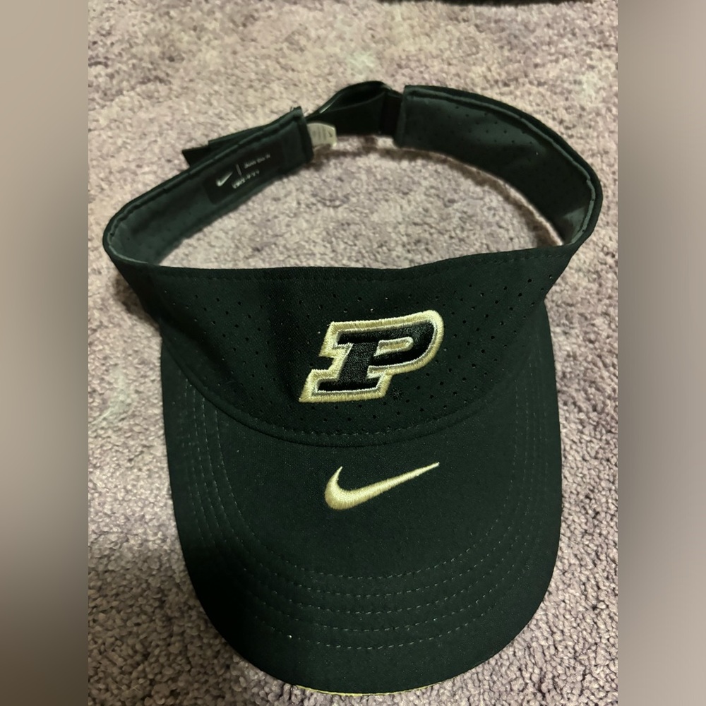 Purdue Nike Visor